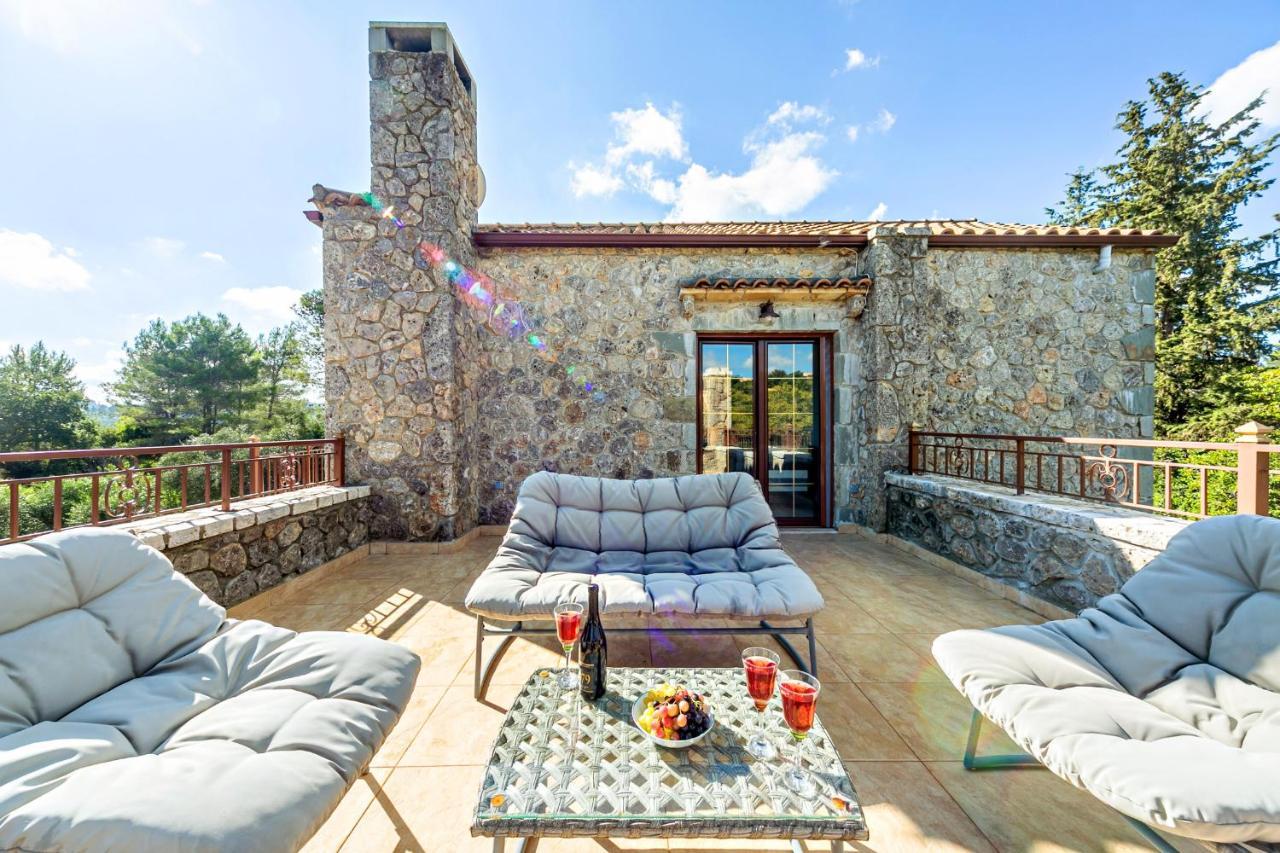 Filia Stone Villa Gouvia Esterno foto